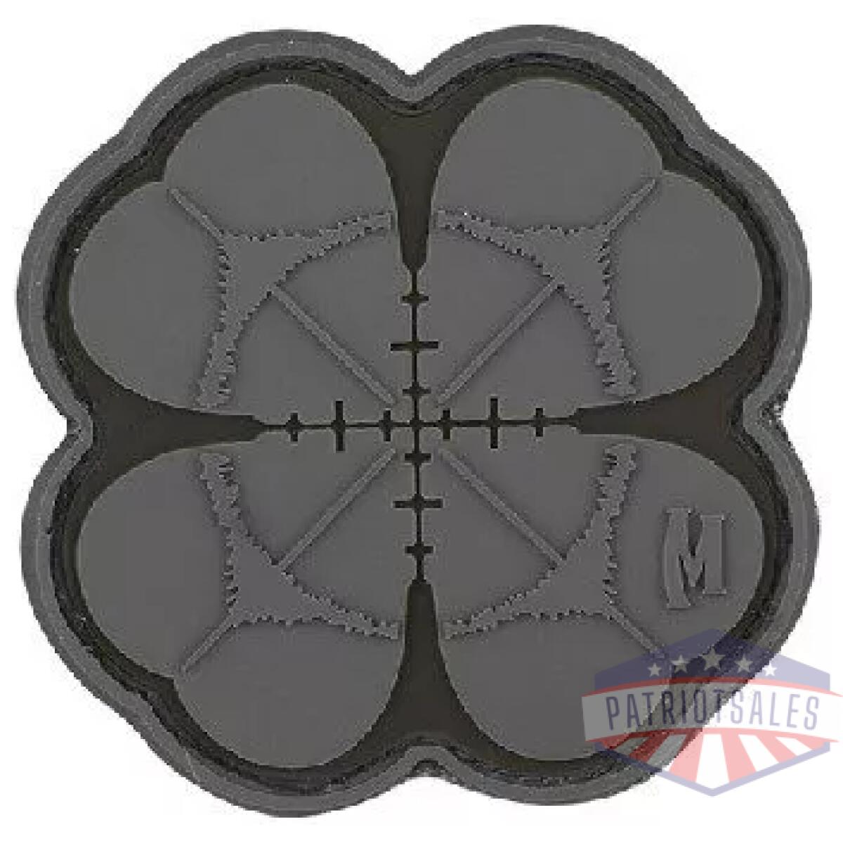 Mxp-pvcpatch-clovs - lucky shot clover morale patch - mxp pvcpatch clovs