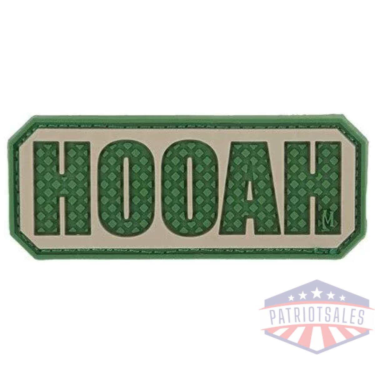 Mxp-pvcpatch-hooaa - hooah morale patch - mxp pvcpatch hooaa