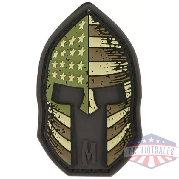Stars and Stripes Spartan Helmet Morale Patch