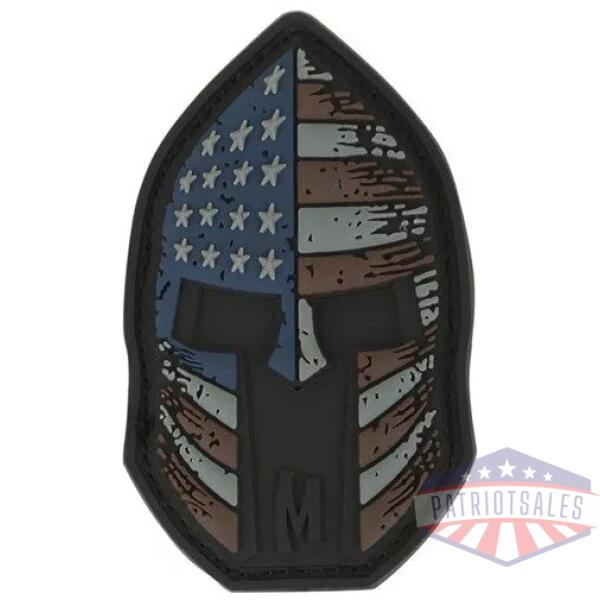 Stars and Stripes Spartan Helmet Morale Patch