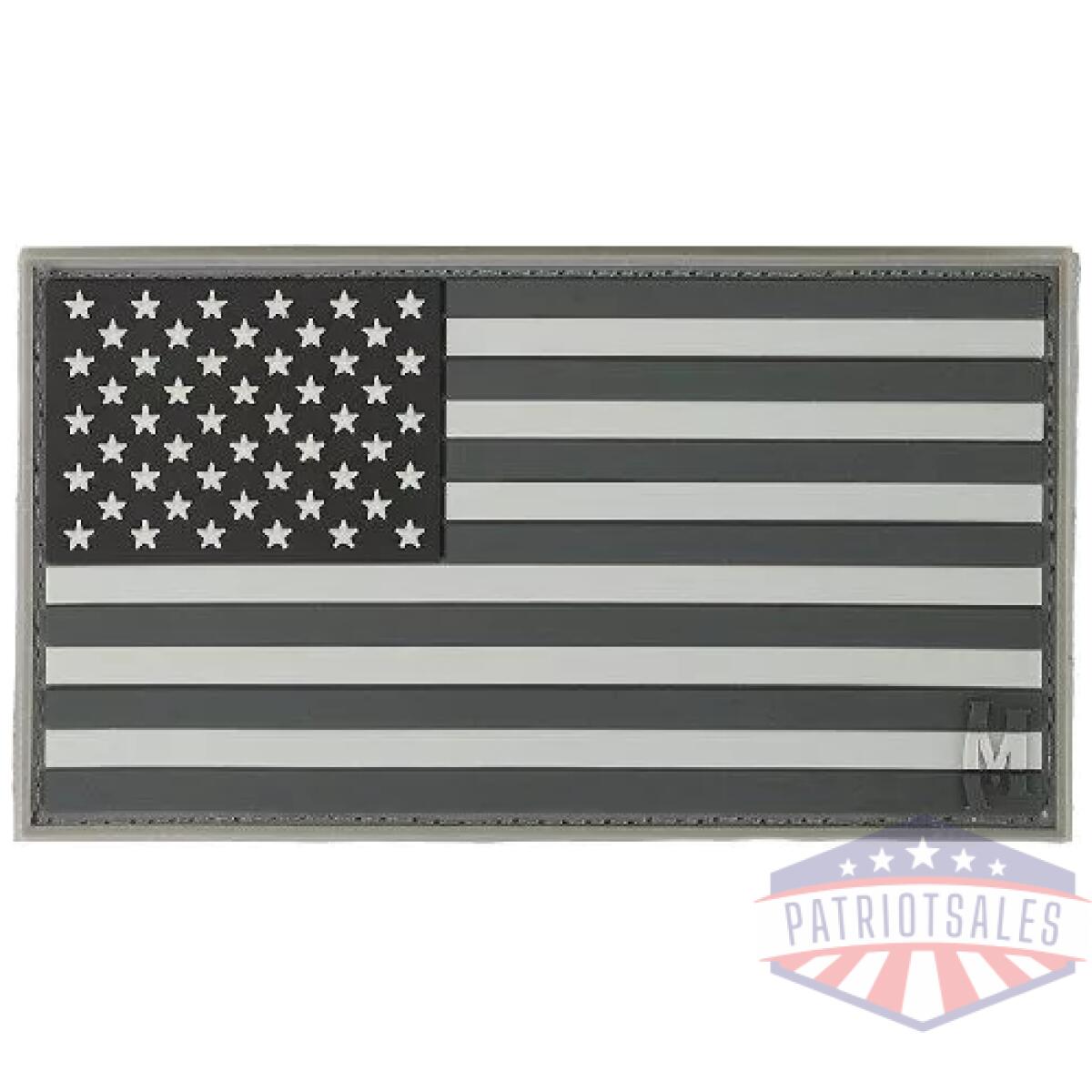 Mxp-pvcpatch-usa2s - usa flag morale patch (large) - mxp pvcpatch usa2s