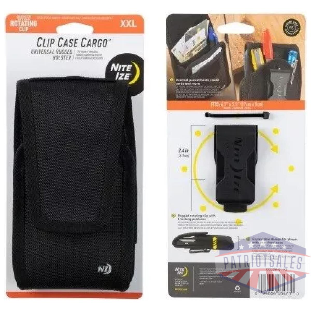 Niccc2w-01-r3 - clip case cargo universal rugged holsters - niccc2w 01 r3