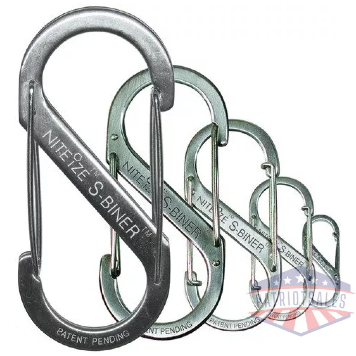 Nisb4-03-11 - dual carabiner stainless steel - nisb4 03 11