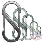 Dual Carabiner Stainless Steel