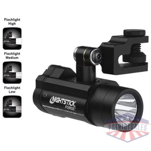Forge Helmet-Mounted Multi-Functional Flashlight - Black
