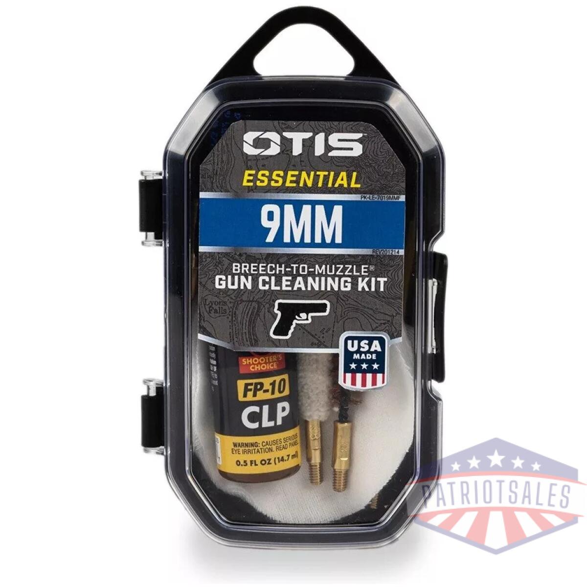 Otis-lfg-701-9mm - 9mm essential pistol cleaning kit - otis lfg 701 9mm