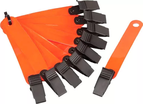 HME TRAIL MARKERS REFLECTIVE - ORANGE 10PK