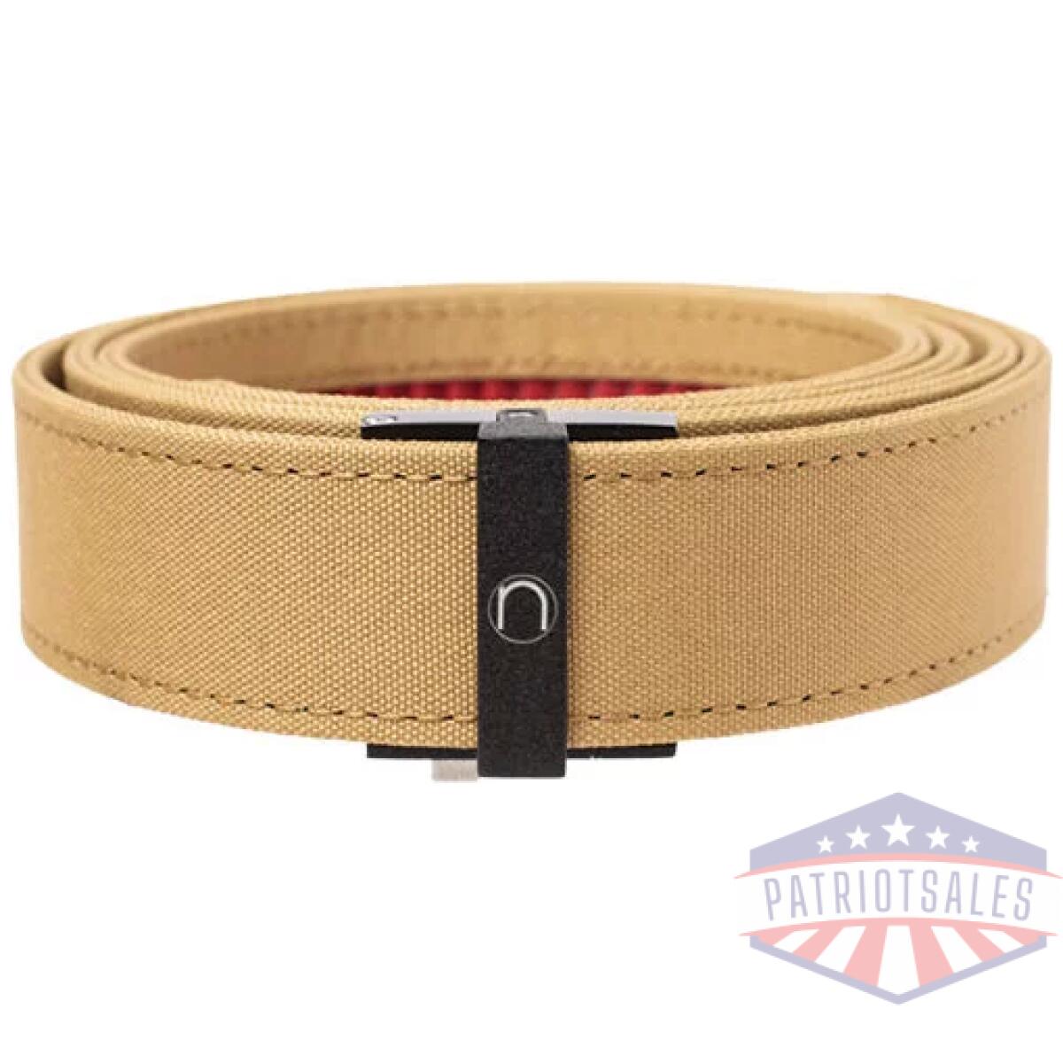Pcs1770 - nexbelt thin bar supreme edc - appendix belt 1. 5" coyote - pcs1770