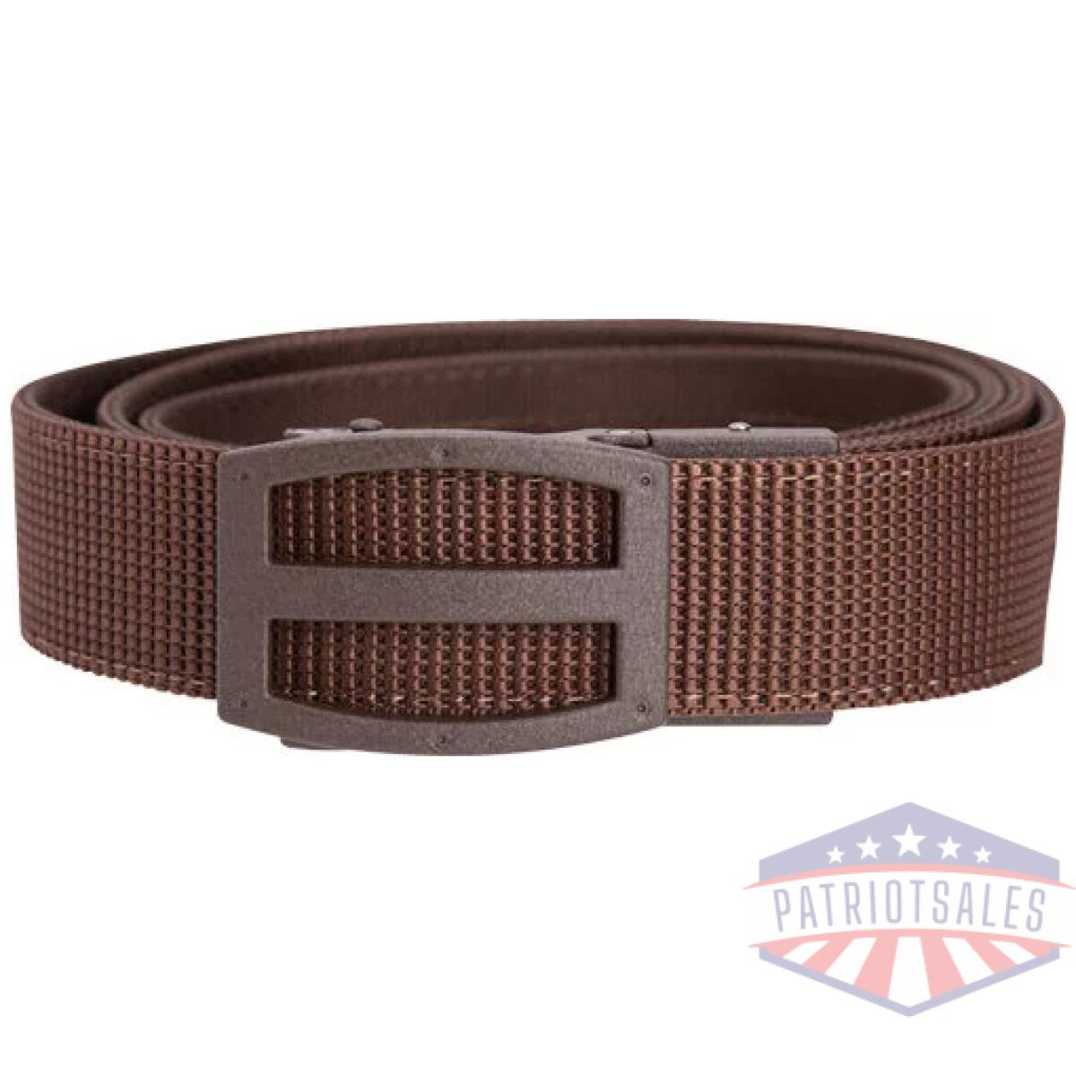 Pcs3273-1 - nexbelt titan edc gun belt - 1. 5" dark brown up to 50" wst - pcs3273 1