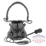 PELTOR COMTAC V HEADSET W/ MIC BLK