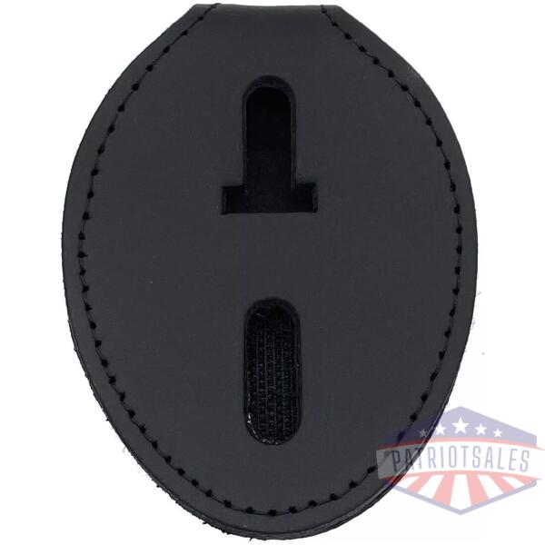 Universal Oval Badge Clip w/ Pocket & Chain