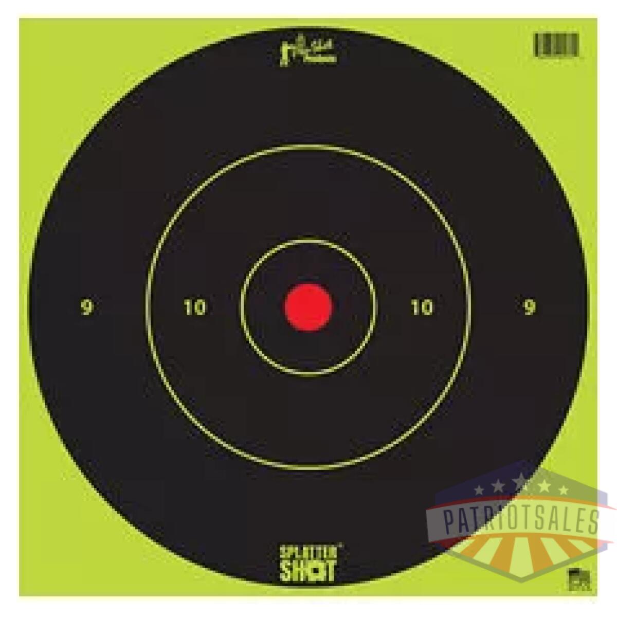 Pro12b-green-tg-5pk_1 - pro-shot target 12" gn blse tp 5pk - pro12b green tg 5pk 1