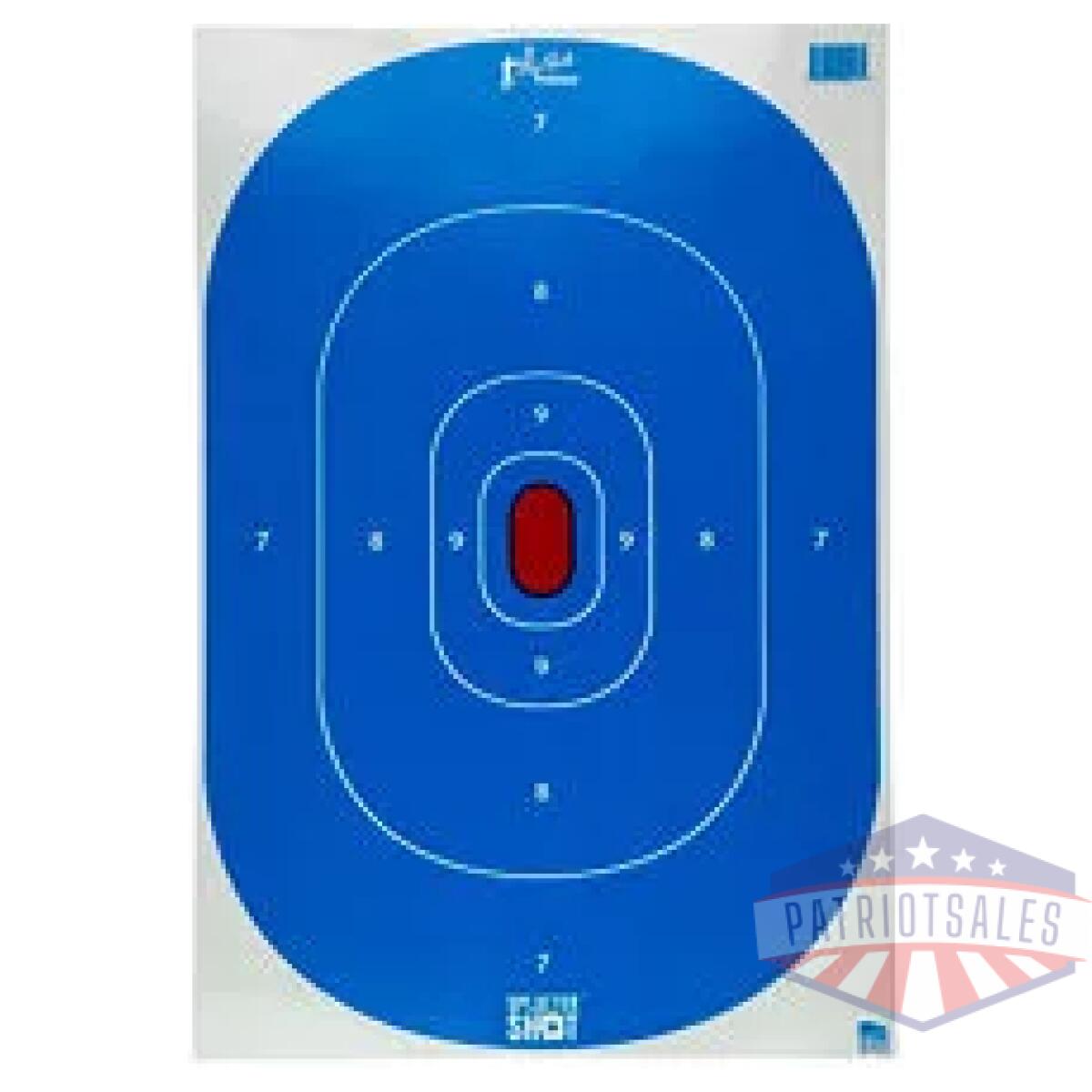 Prosilh-intp-blue-8pk_1 - pro-shot target 12x18 silh in tp 8pk - prosilh intp blue 8pk 1