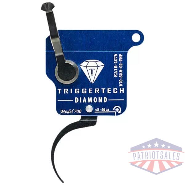 TRIGGERTECH REM 700 SINGLE - STAGE ROUGH DIAMOND CURVED