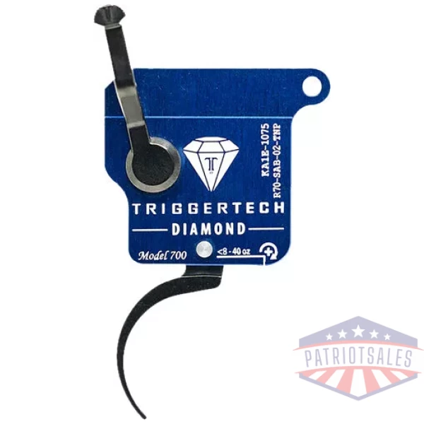 TRIGGERTECH REM 700 SINGLE - STAGE ROUGH DIAMOND CURVED
