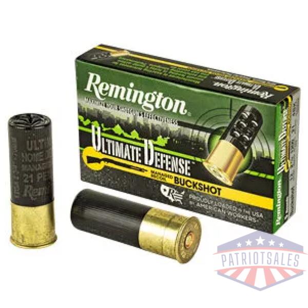 REM ULT DEF 12GA 2.75" 4 BUCK 5/100
