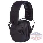PRO EARS RIFLEMAN TAC EAR MUFF - ELECTRONIC PADDED NRR 25 BLACK