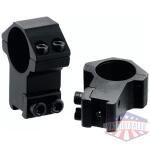 UTG AIRGUN/RIMFIRE RINGS 1" - HIGH PROFILE 2 PIECE 3/8 DVTL