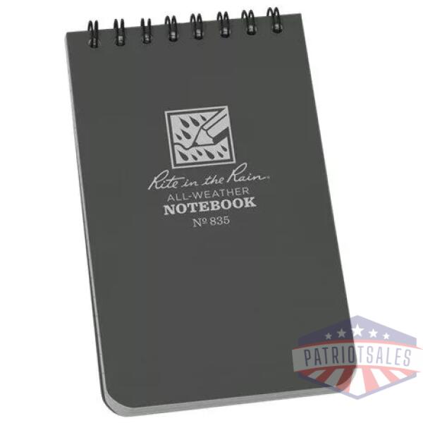 Polydura Top-Spiral Notebook (3'' x 5'')