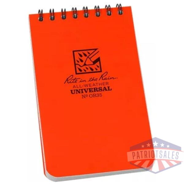 Polydura Top-Spiral Notebook (3'' x 5'')