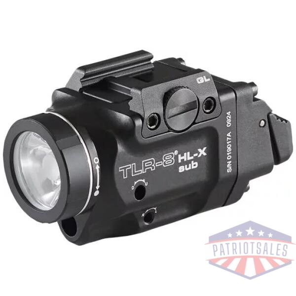 STREAMLIGHT TLR-8 HL-X SUB USB - FOR GLOCK43X/48MOS LED W/LASER