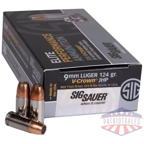Elite Performance 9mm Luger +P JHP LE