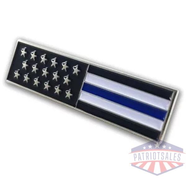Uniform Pin - Thin Blue Line American Flag