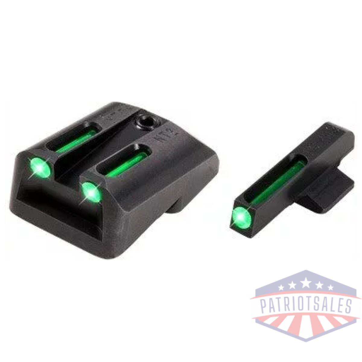 Tg131nt3_1 - truglo sight set 1911 3" -. 45acp tritium/fiber opt. Grn - tg131nt3 1