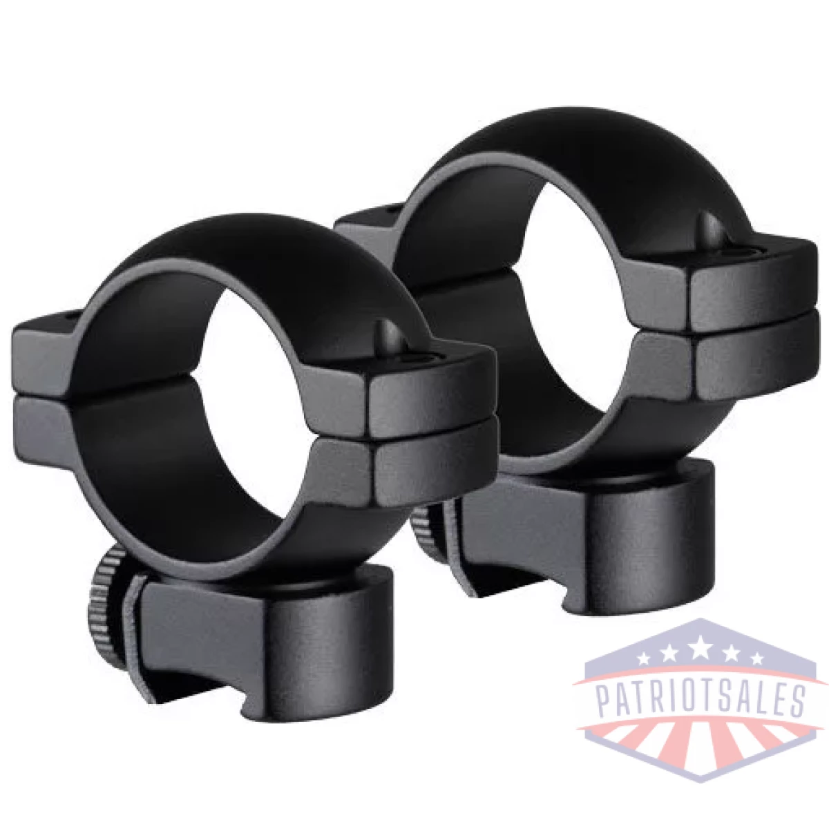 Tg8960b2 - truglo rings 1" medium matte - rimfire/airgun 3/8" rails - tg8960b2