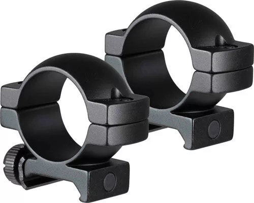 TRUGLO RINGS 1" MEDIUM MATTE - PICATINNY/WEAVER W/4 SCREWS