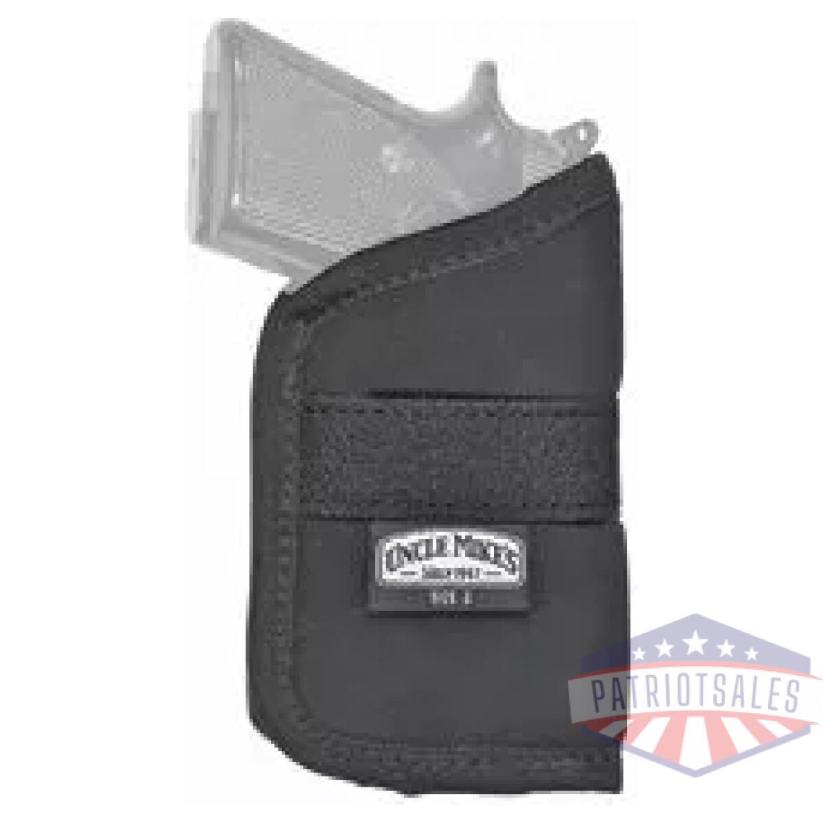 Um8744-2_1 - u/m inside pocket hlstr sz 2 blk amb - um8744 2 1