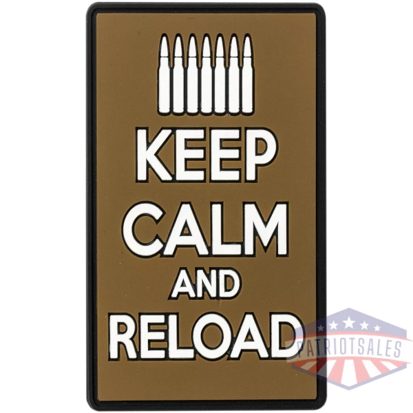 Rubber Patch - Keep Calm And Reload