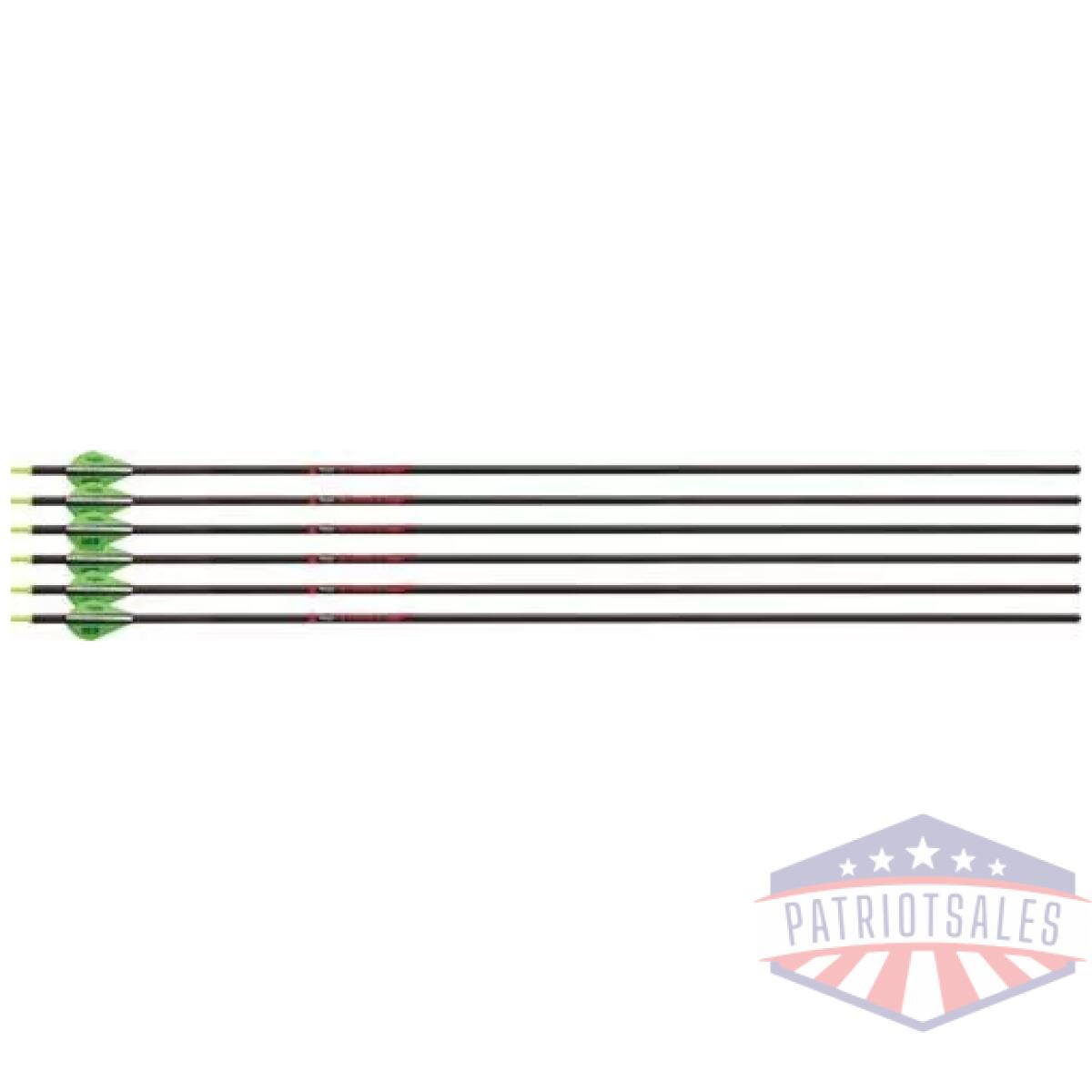 Vfs400fq6 - victory archery vforce sport - 400 arrow fletched 6pk - vfs400fq6