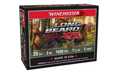 WIN LB XR TRKY 20GA 3" #5 1.25OZ 10