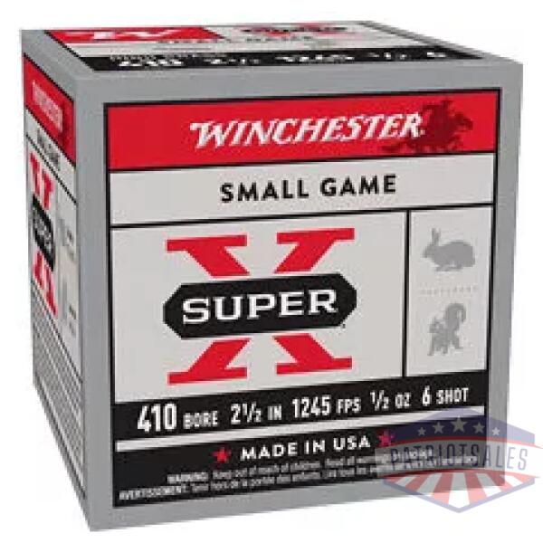 WIN SPR-X UPLND 410GA 2.5" #6 25/250