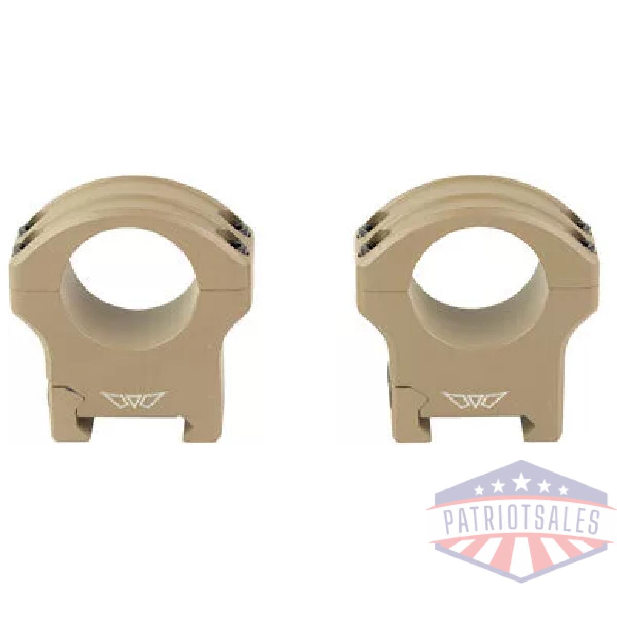 Wr8502de_1 - warne hyperlite 1 inch high rings de - wr8502de 1
