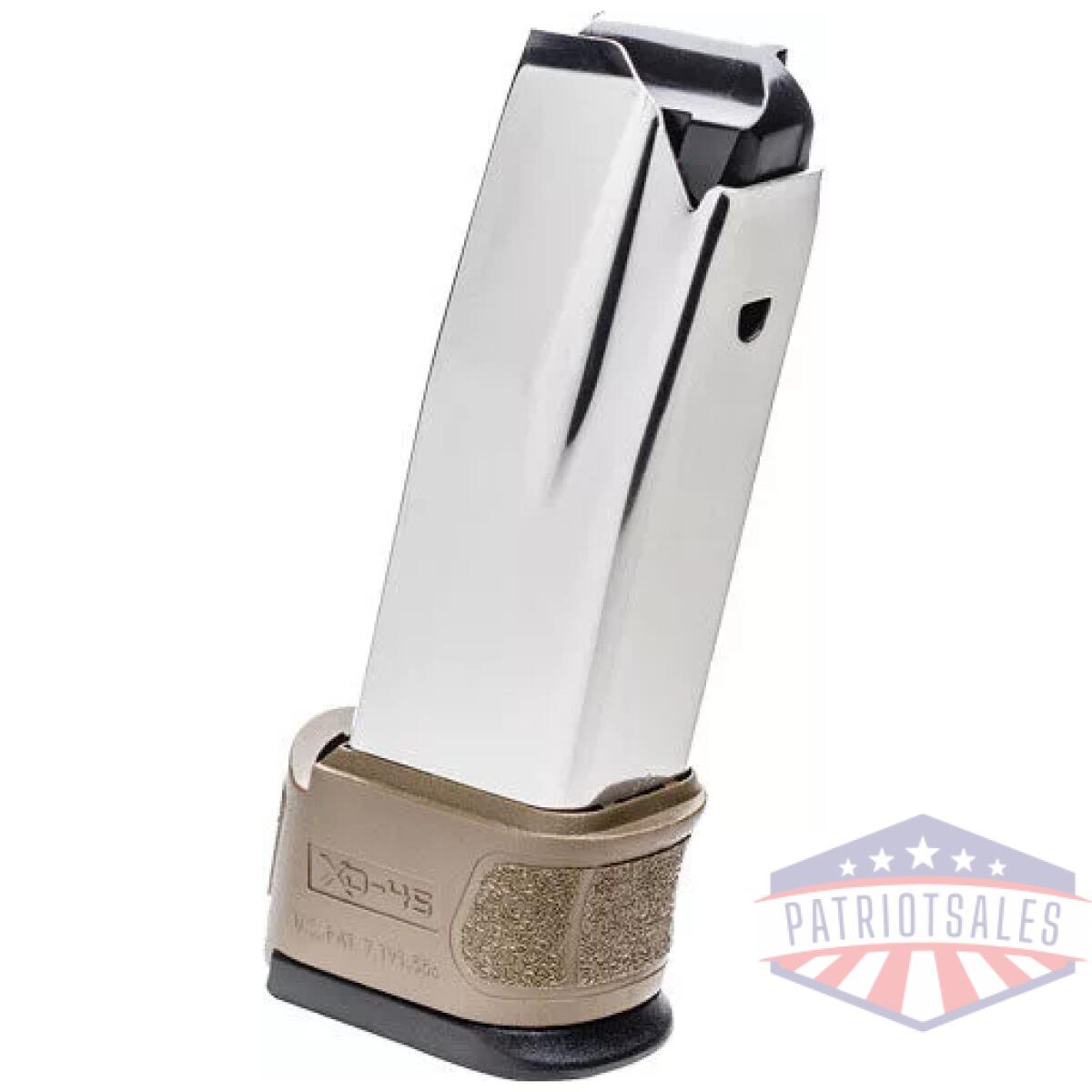 Xdg4550fde - springfield magazine xd mod2 - 45acp 13rd w/fde mod2 slve - xdg4550fde
