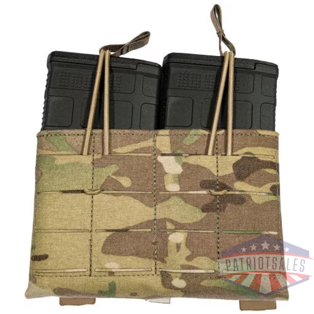 Grey ghost gear double 7. 62 - mag pouch laminate multicam - image 2