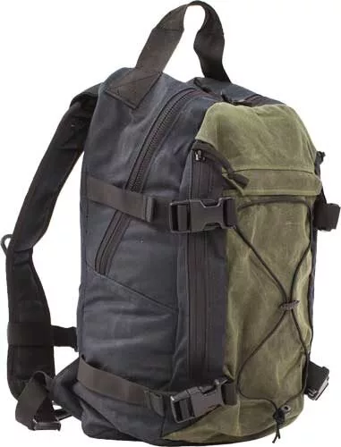 GREY GHOST GEAR THROWBACK BAG - BLACK/OLIVE DRAB