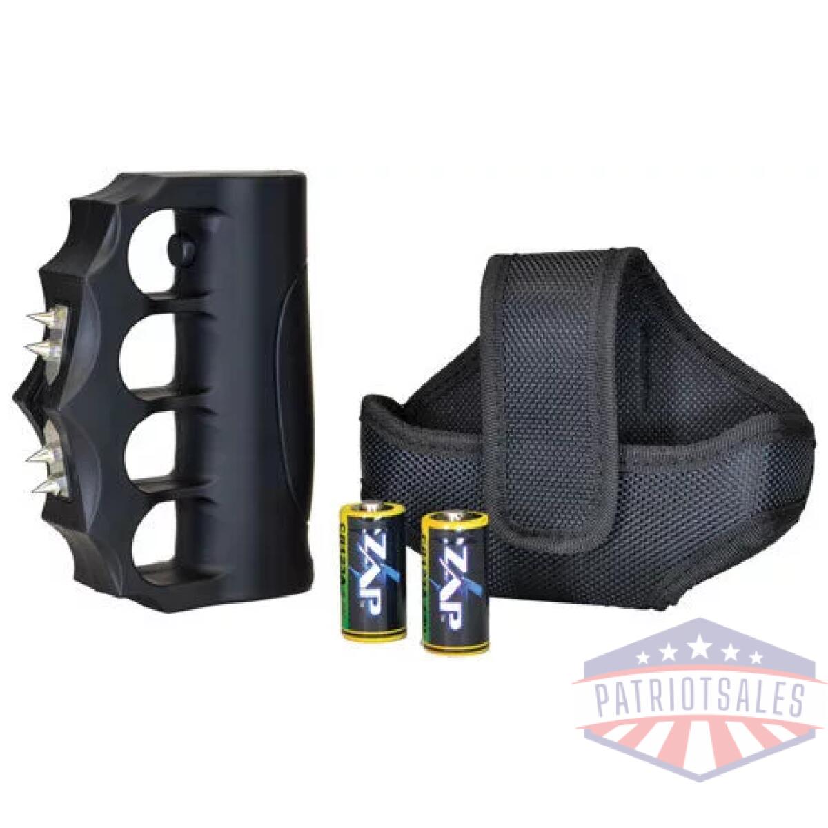 Zapbk950e_1 - psp zap stun gun blast knuckle - extreme 950000 volts black - zapbk950e 1
