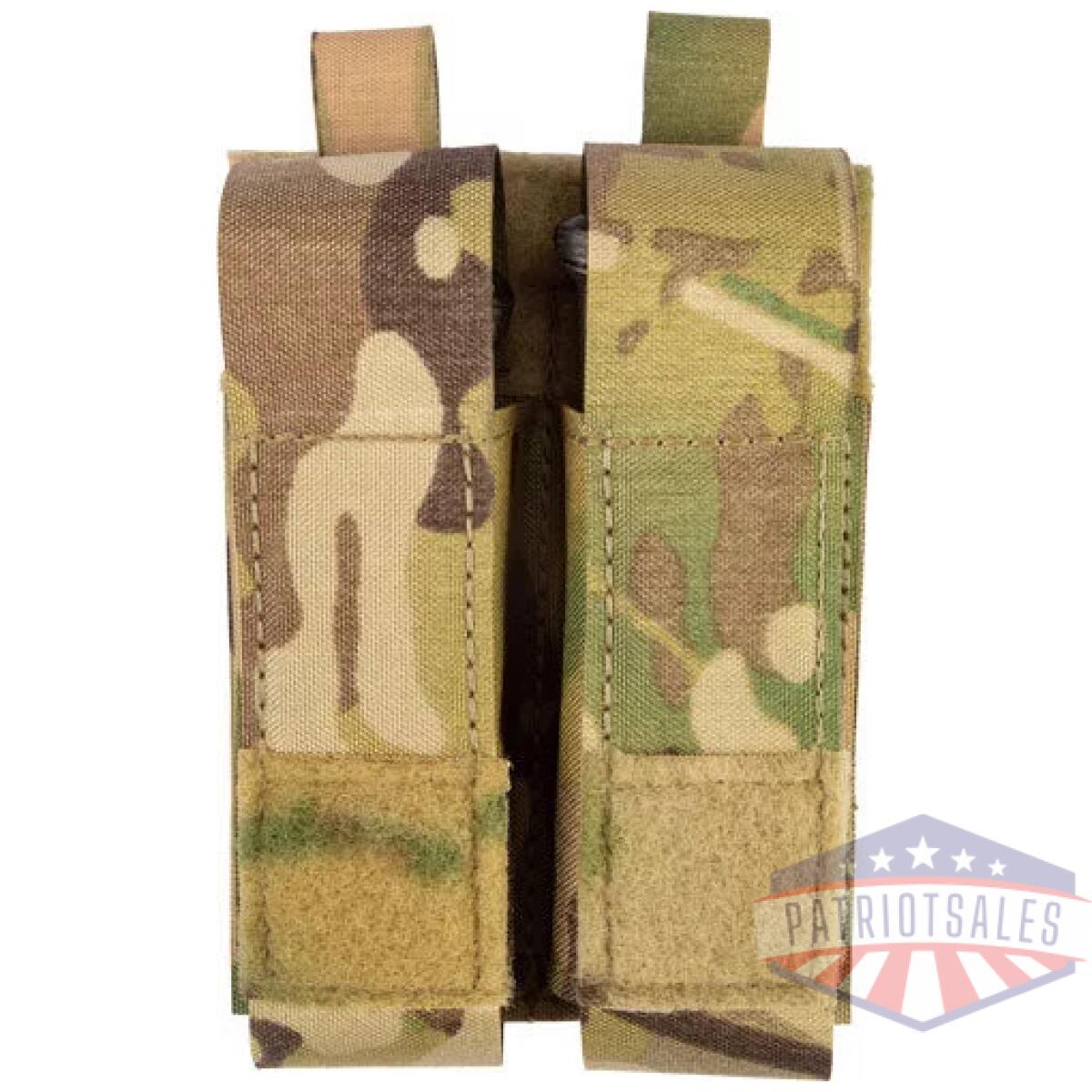 Zgtg03805 - grey ghost double pistol magna - mag pouch laminate multicam - zgtg03805