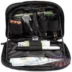 grey ghost gear admin pouch - enhanced thin laminate black