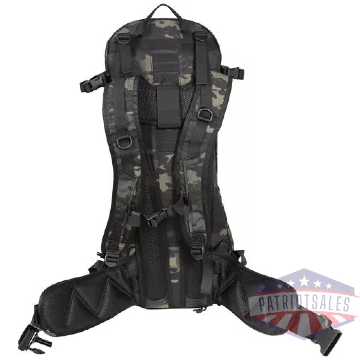 Zgtg587442_back - grey ghost gear apparition bag - multicam black rifle case - zgtg587442 back