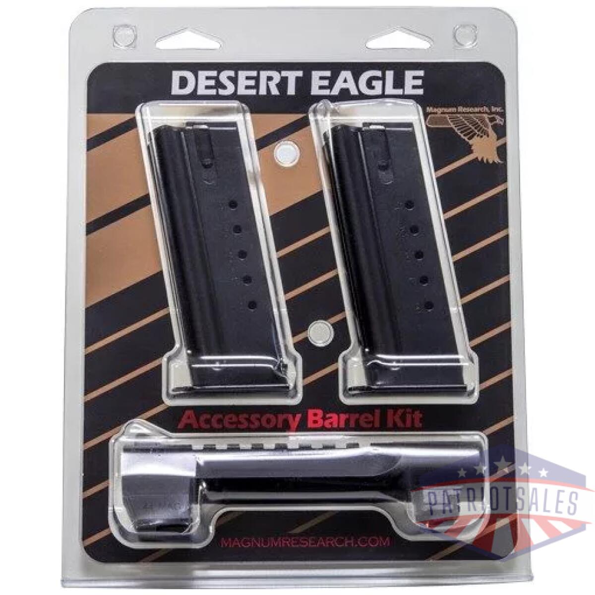 Bmcp446_pckg - desert eagle 44mag 6" barrel - w/two magazines - bmcp446 pckg