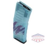 Amend2 AR-15 Mod C Teal Printed Jazz Rifle Magazine 5.56mm/.223 Rem 30/rd