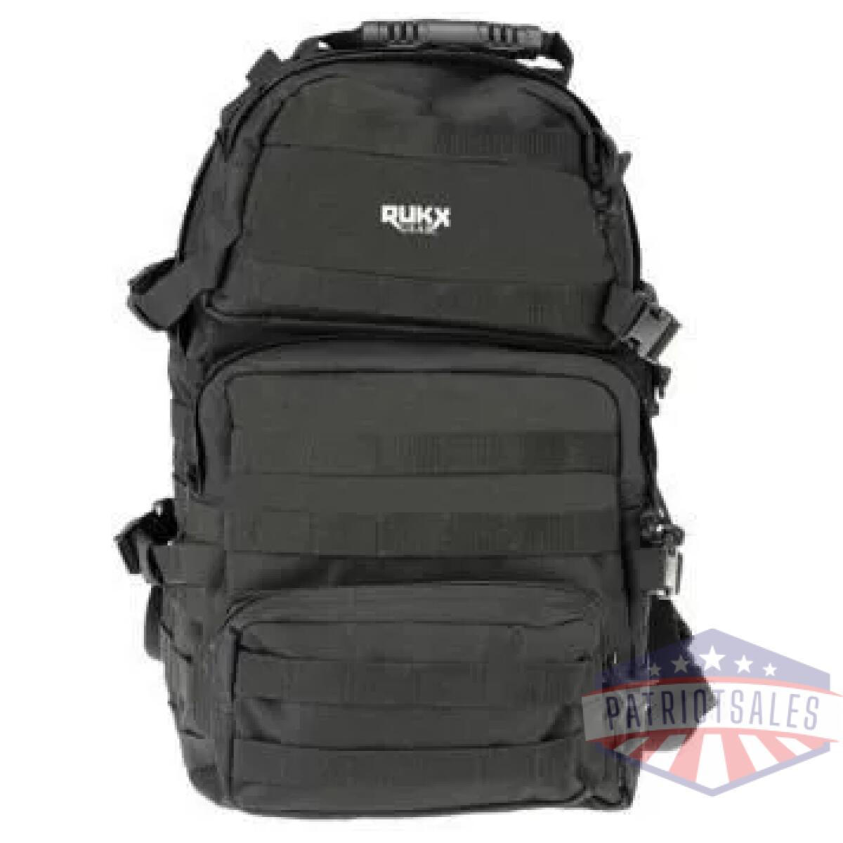 Tactical 3 day backpack black rukx gear - image 1