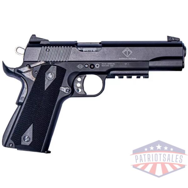 ATI GSG 1911 Handgun .22 LR 10rd Magazine 5" Barrel Black Pic Rail 1/2x28 Thread Adapter