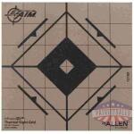 Allen EZ Aim Adhesive Thermal Sight Grid Paper Target 6"