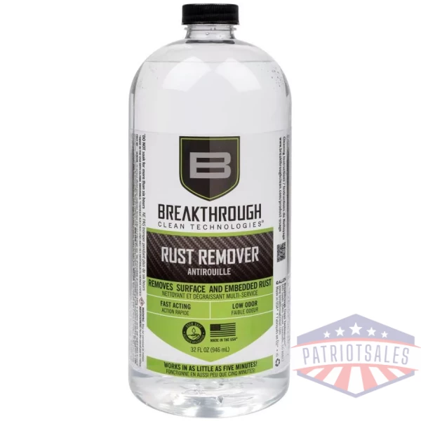 Breakthrough Clean Technologies Rust Remover 32 oz Bottle