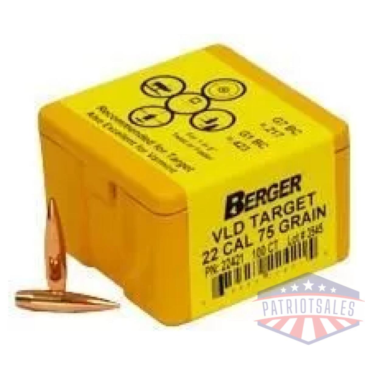 Https3a2f2fmedia. Chattanoogashooting. Com2fimages2fproduct2fbb224212fbb22421 - berger match grade target bullets. 22 cal. 224" 75 gr vld target 100/box - https3a2f2fmedia. Chattanoogashooting. Com2fimages2fproduct2fbb224212fbb22421
